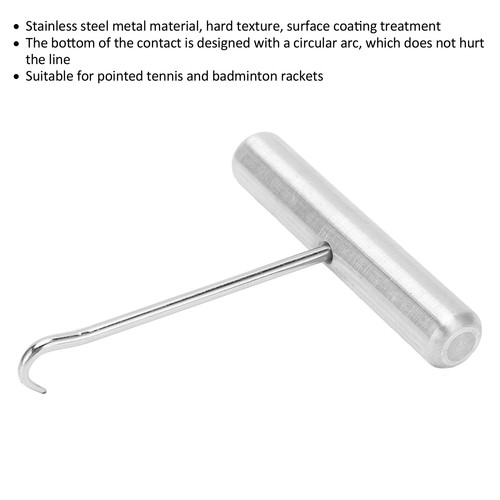 Racket stringing hook - stringing,