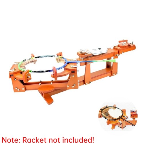 Winch type badminton racket - type,