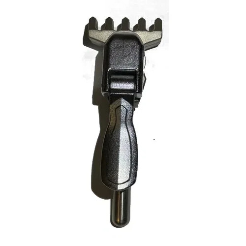 Swivel clamp for stringing